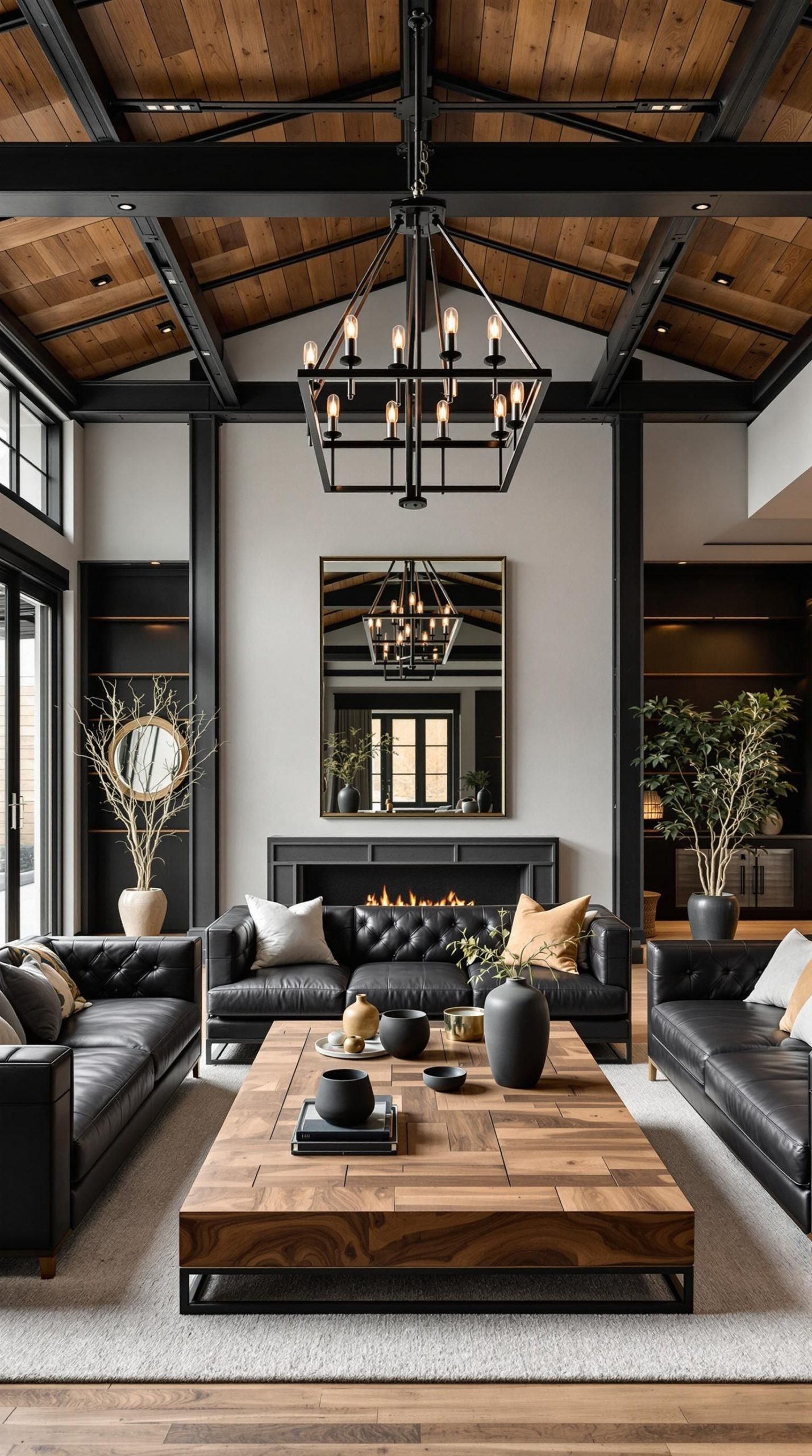 29 Industrial Lighting Ideas For Farmhouse Living Rooms | Industrial ... regarding