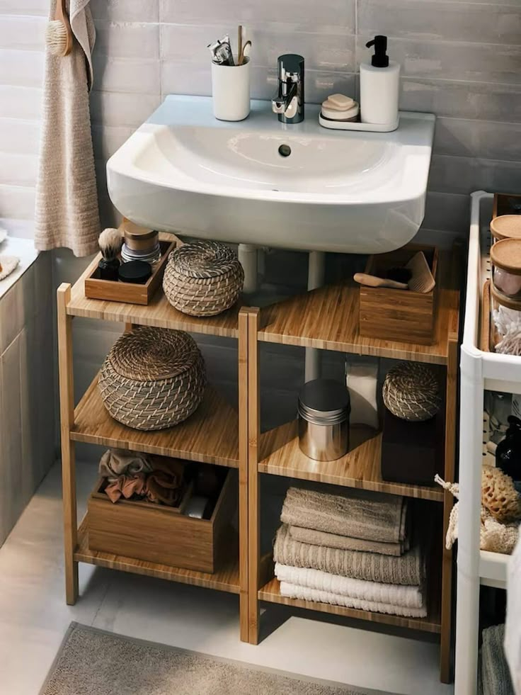 34 Smart Ikea Small Space Solutions To Unlock Your Home's Potential In ... within Unlocking Smart Bathroom Storage A Deep Dive into the GDF Studio Cabinet