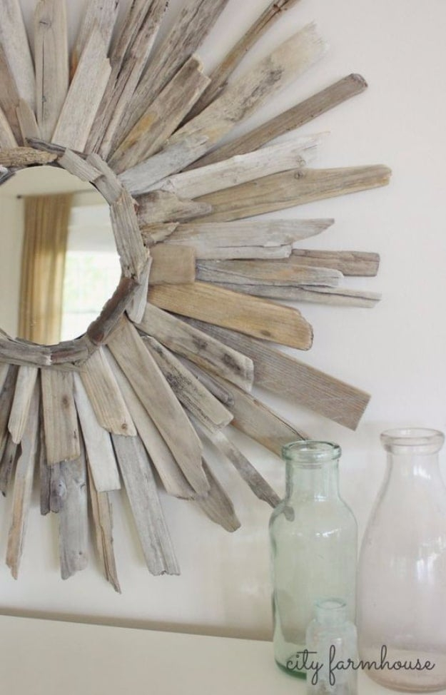 41 Diy Mirrors You Need In Your Home Right Now - Page 3 Of 8 - Diy Joy intended for Designing with Driftwood Elevating Interiors with a 42-inch Mirror