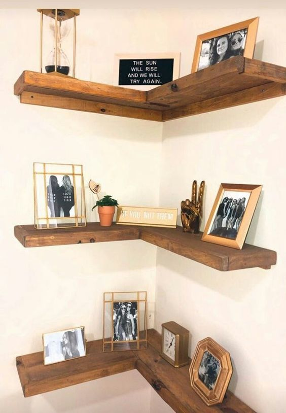 45 Best Corner Shelf Ideas For Your Home | Displate Blog for