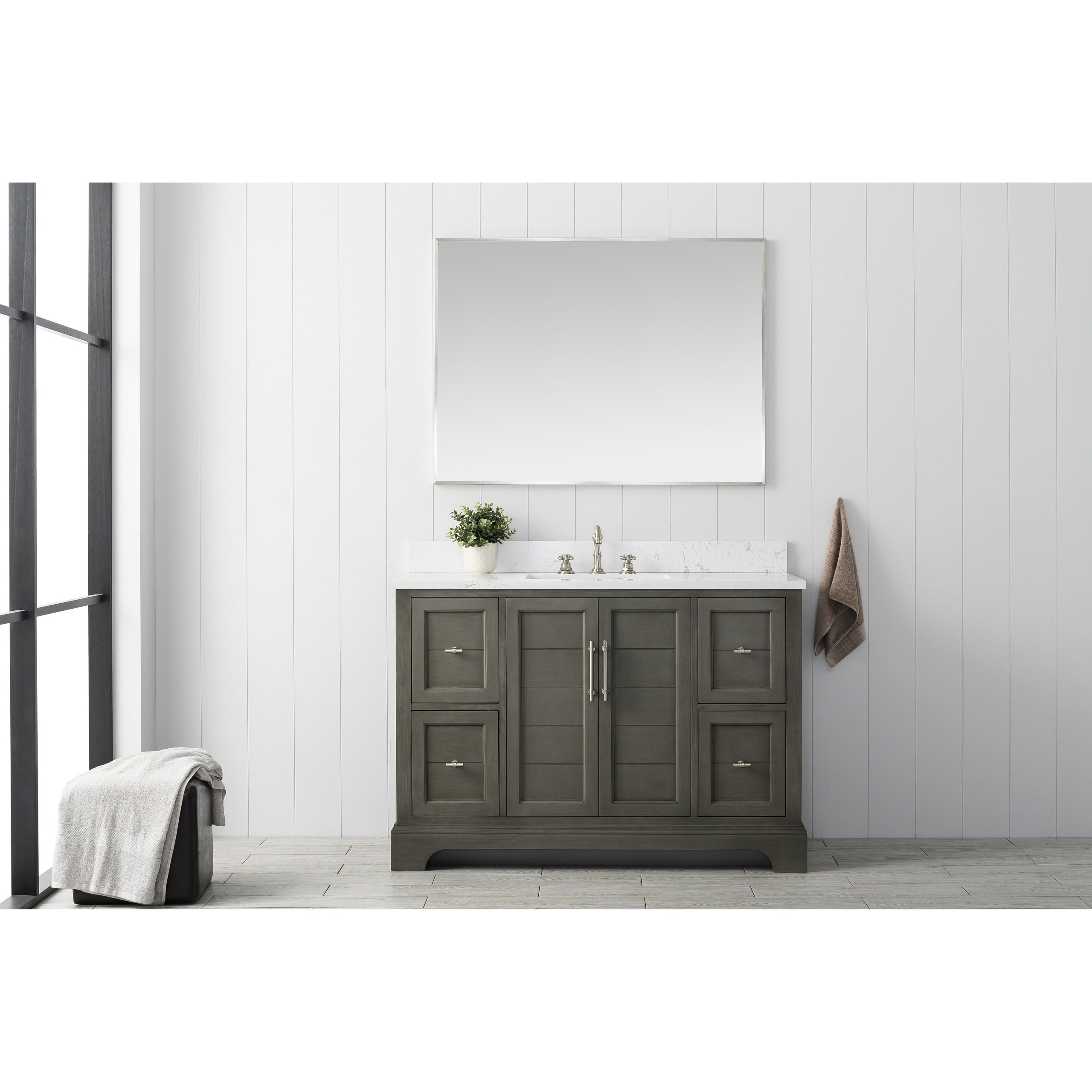 48 In Bathroom Vanities - Bed Bath &Amp; Beyond inside Exploring the Practical Elegance of Daylight 48 Bathroom Vanities
