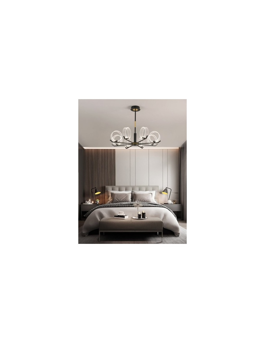 Acrylic Led Chandeliers | Chandelier | Kiki Lighting inside