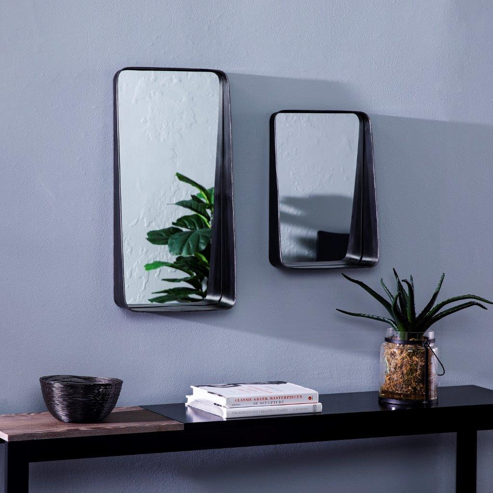 Amboros Decorative Mirrors With Shelves Set Of 2 By Sei Furniture ... pertaining to