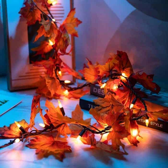 Autumn Ambiance: 10 Ways To Make Your Home Cozy For Fall - A Point Of Light within Creating Ambiance With the 42L Maple Leaf 2 LT Island Pendant