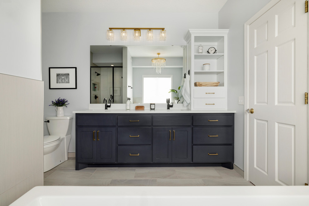 Bathroom Brilliance - Modern - Bathroom - Minneapolis - By Mom's Design ... throughout Beyond Aesthetics The Functional Brilliance of Adjustable Bathroom Cabinetry