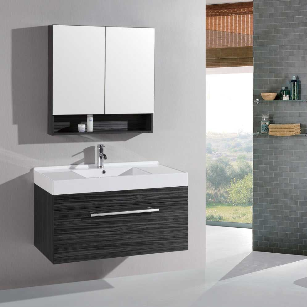 Black Wood Bathroom Cabinet – Semis Online pertaining to The Versatility of the Danya 30" Black Wooden Bathroom Cabinet for Small Spaces