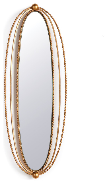 Braiden Mirror, 9X1.5X25.5 - Traditional - Wall Mirrors - By Napa Home ... inside
