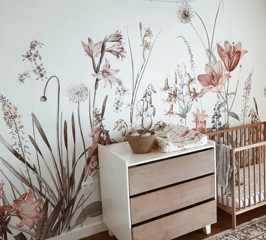 Bringing The Garden Into The Kid's Room - Kids Interiors Flower Nursery ... within
