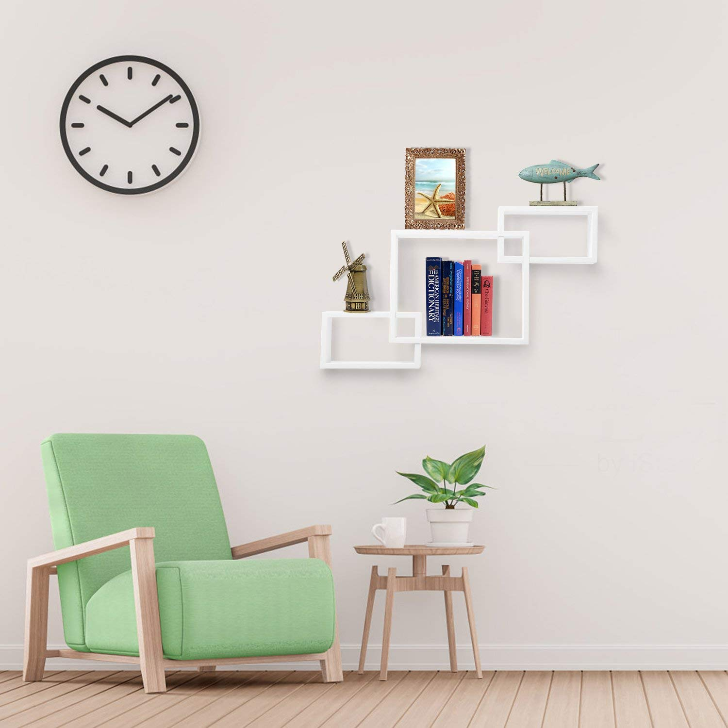 Buy Leisure Zone ® Cube Wall Floating Shelf Contemporary Lounge ... with The Art of Display Curating Collections on Modern Floating Shelves