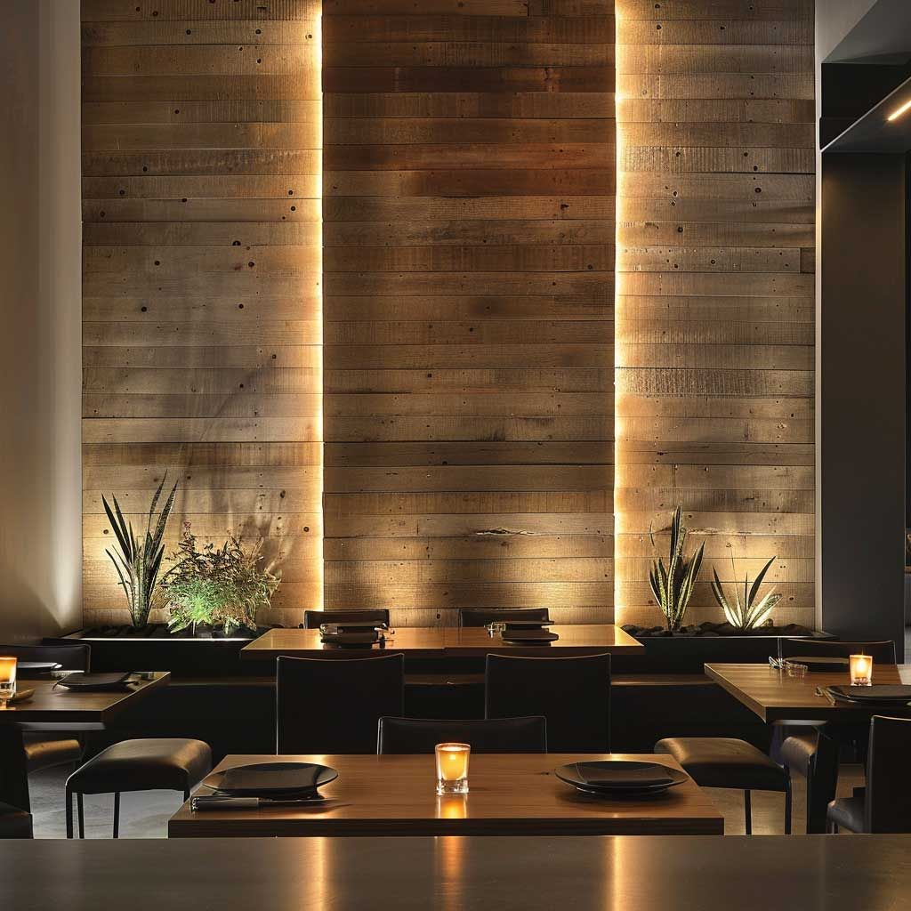 Crafting Ambiance With Premium Wood Led Panel Designs • 333+ Art Images ... inside Crafting Ambiance How Linear LED Pendants Transform Environments