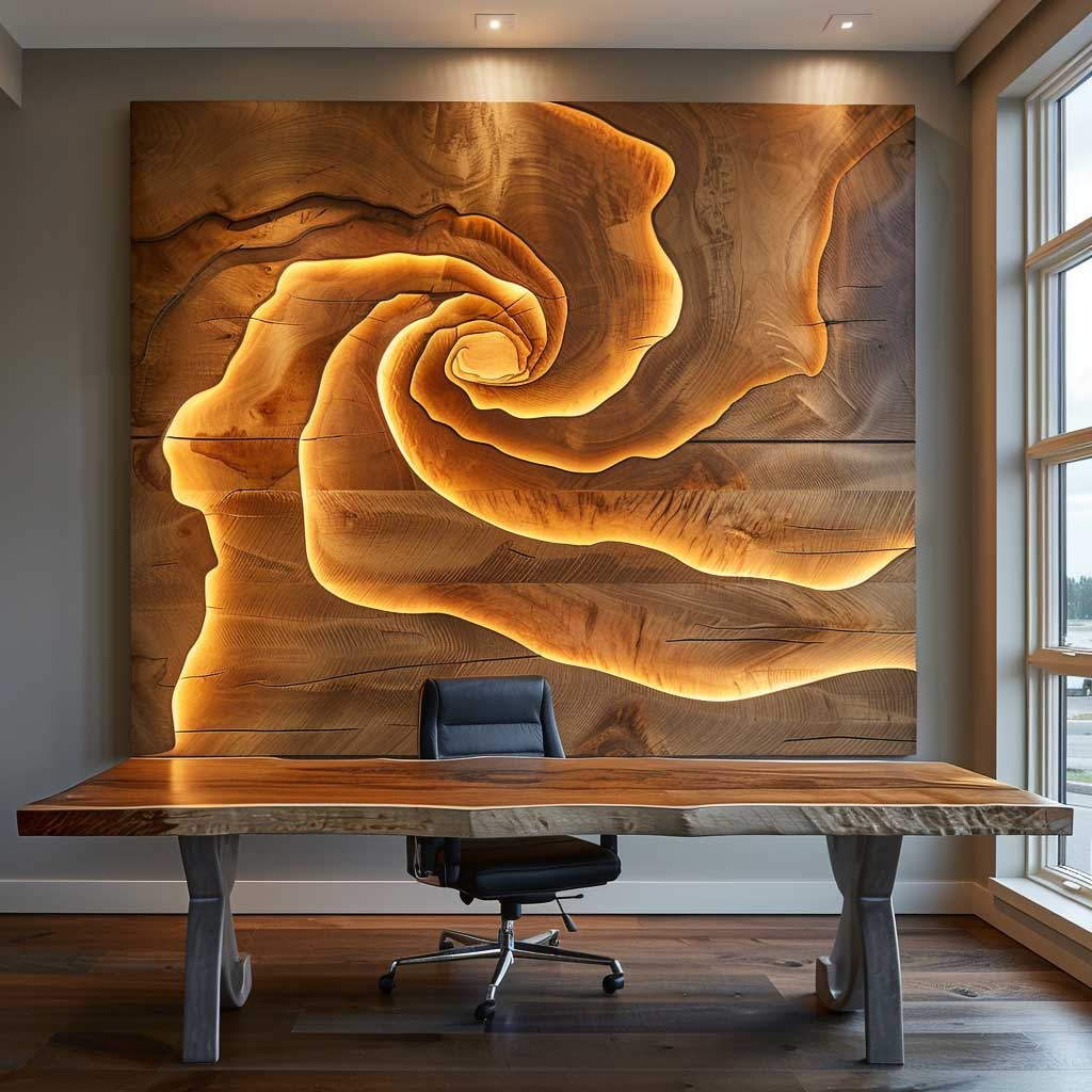 Crafting Ambiance With Premium Wood Led Panel Designs • Artfasad pertaining to