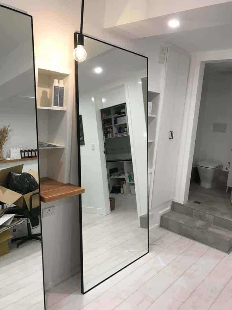 Custom Steel Framed Mirrors Sydney | Metal Framed Wall Mirrors with