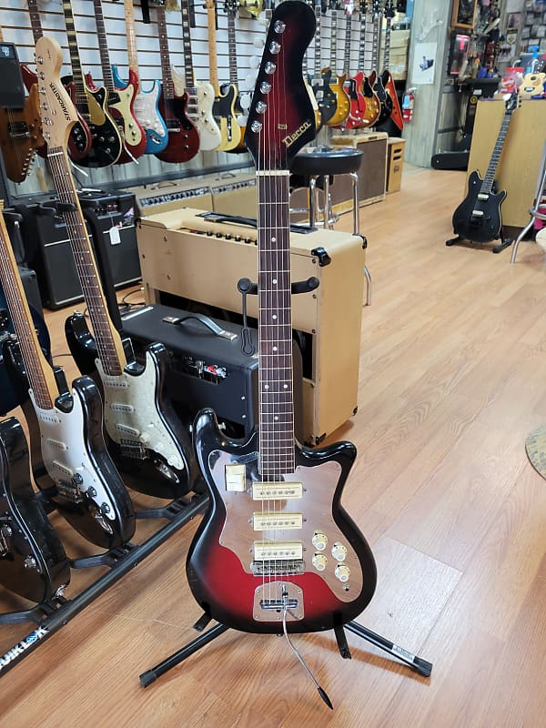 Decca 3 Pickup Electric Guitar Switches! Knobs! Teisco Like | Reverb inside Integrating the Decca 3-36-1540 Pendant into Modern Spaces