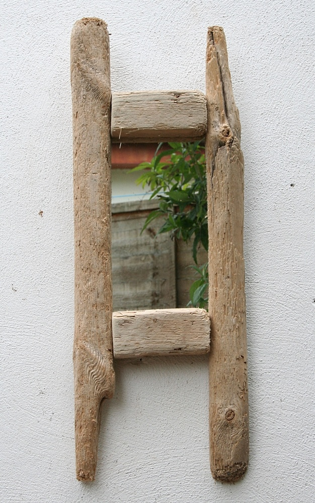Driftwood Mirror,81 X 30 Cm Frame Drift Wood Mirror, Driftwood Cornwall ... for