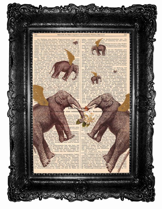 Elephants Original Artwork Elephant Print Hand Painted By Artelem ... inside The Art of Storytelling Through Hand Painted Elephants on Iron
