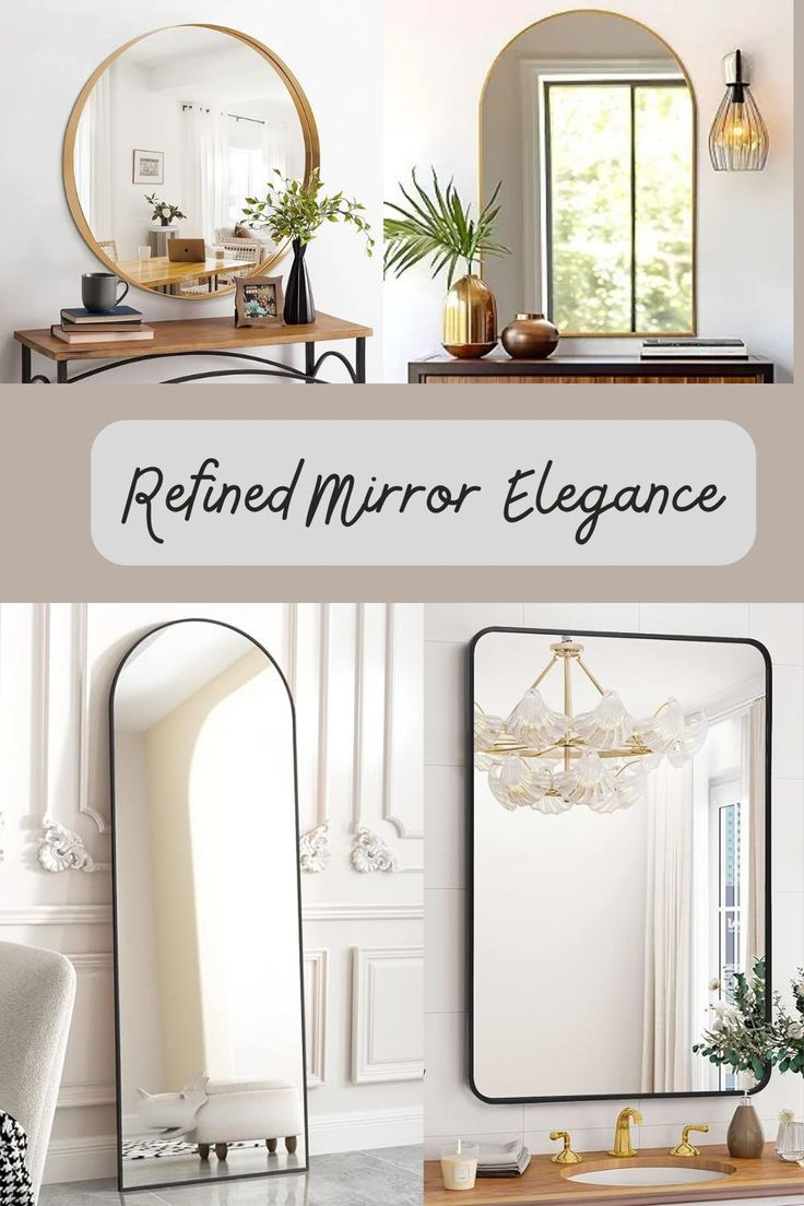 Elevate Your Space With Elegant Wall Mirrors - Browse This Refined ... pertaining to