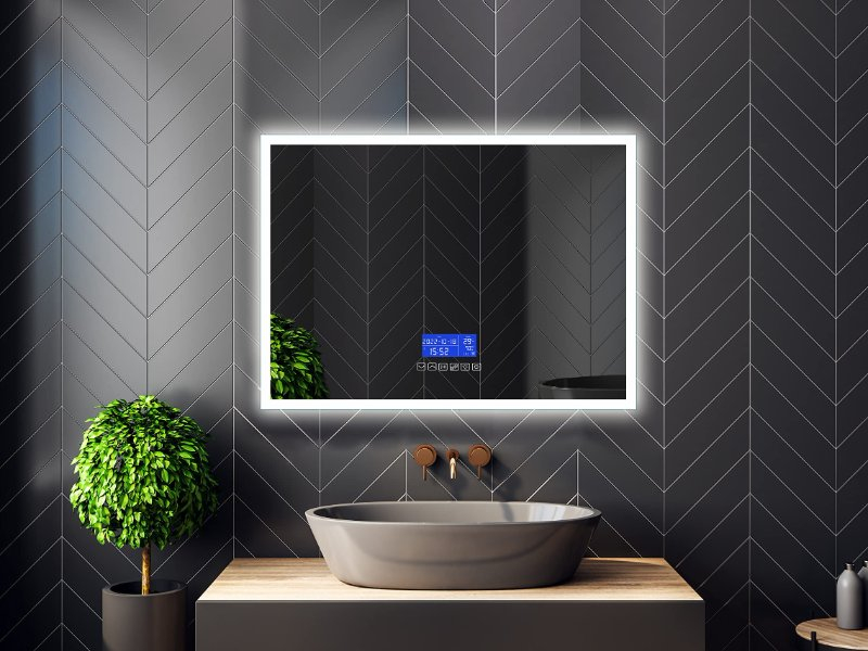 Elevating Bathroom Spaces: Dapai Mirror's Exquisite Bathroom Mirror ... with Elevating Spaces Understanding Braiden Mirror Design