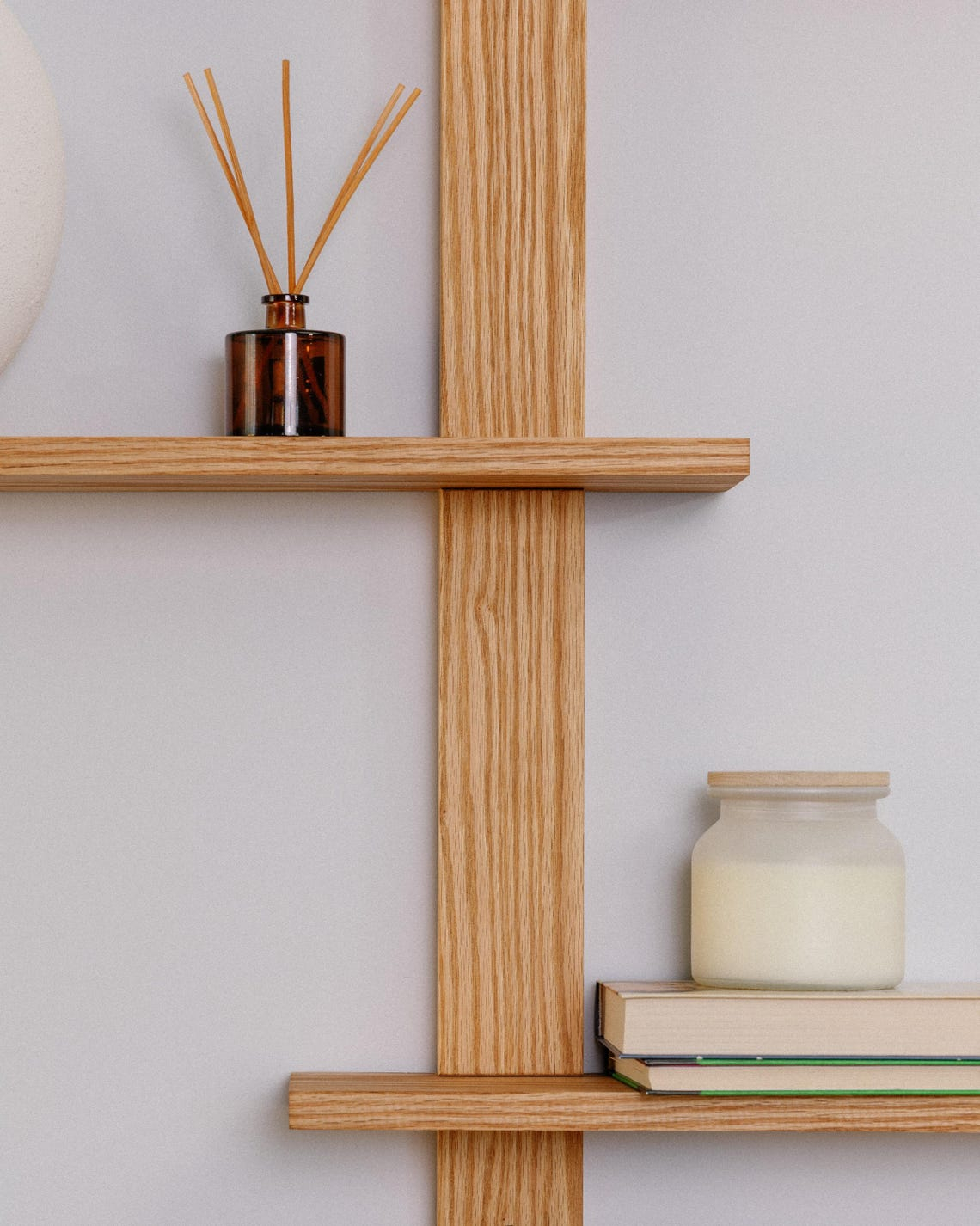 Floating Wall Shelf Three Tier Wood Display Home Decor Storage Modern ... within Achieving a Modern Look with Floating Shelves and 3-Tier Wood Designs