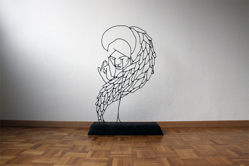 Gavin Worth -- Wire Sculpture with regard to The Art of Storytelling Through Gavin Mirror's Sculptures