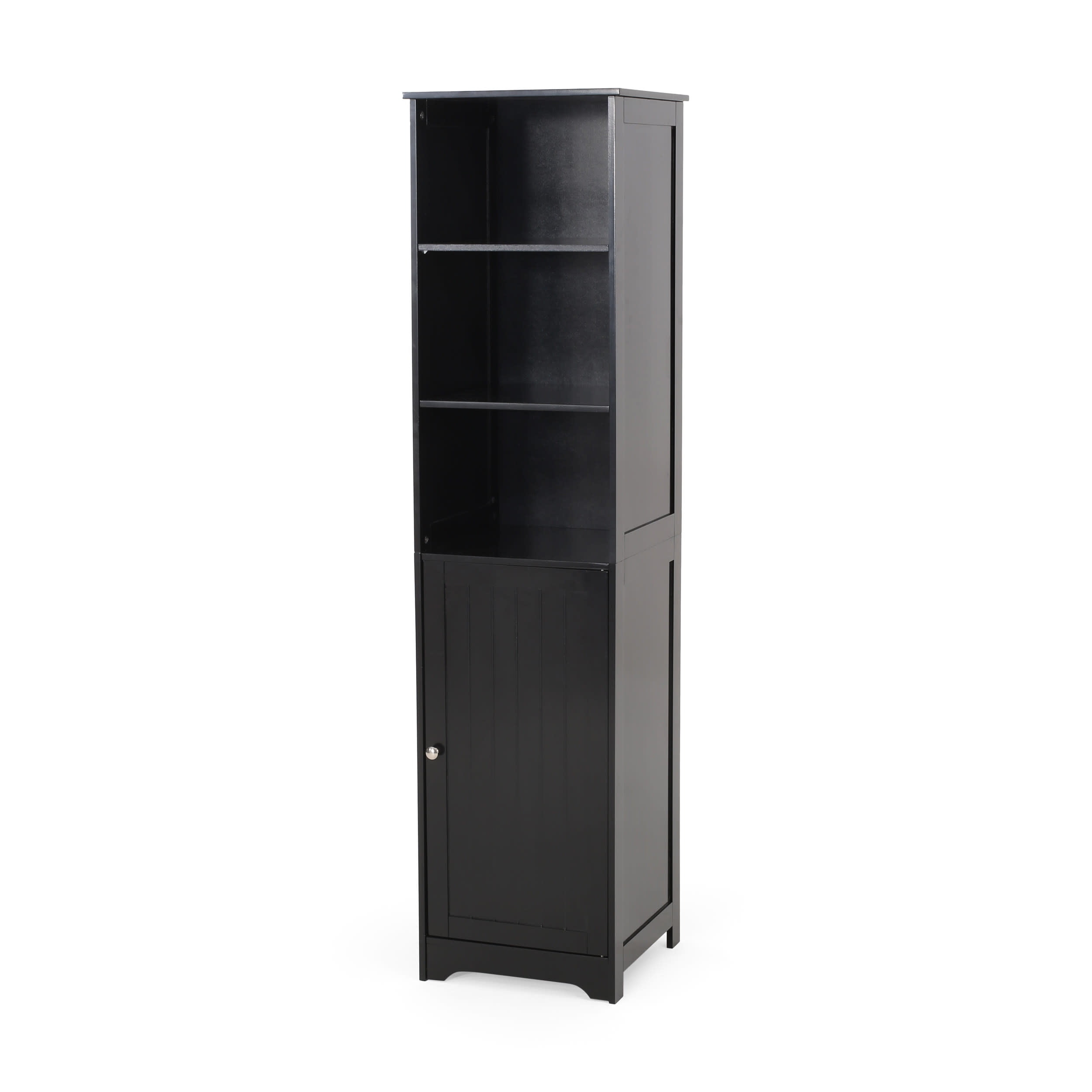 Gdf Studio Schemkel Tall Narrow Linen Floor Wooden Free Standing Modern ... for