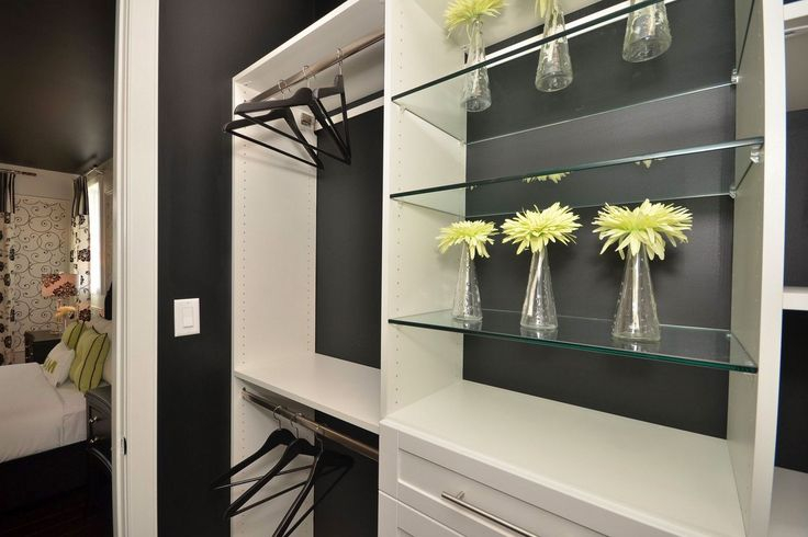 Glass Shelves In The Closet | Shelves, Custom Closet Shelving, Custom ... regarding Designing with Glam Glass Shelves in Matte Black A Deep Dive