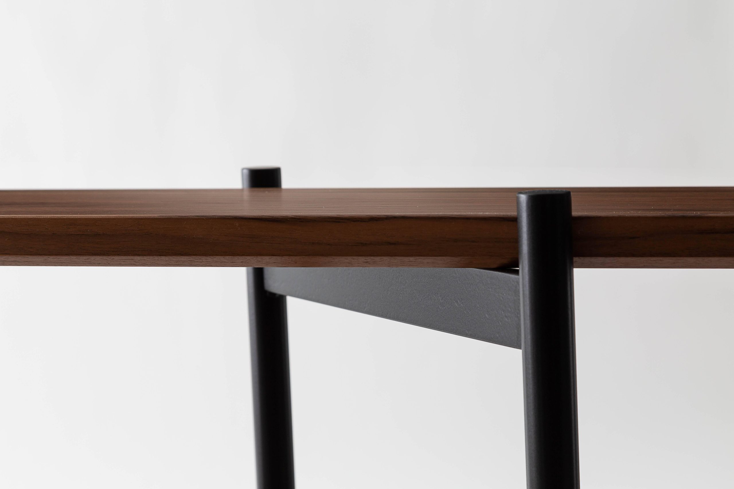 Gordo Bookshelf, Solid Wood, Powder Coated Steel, Customizable For Sale ... with The Enduring Appeal of Solid Acacia Wood and Powder-Coated Iron Shelving