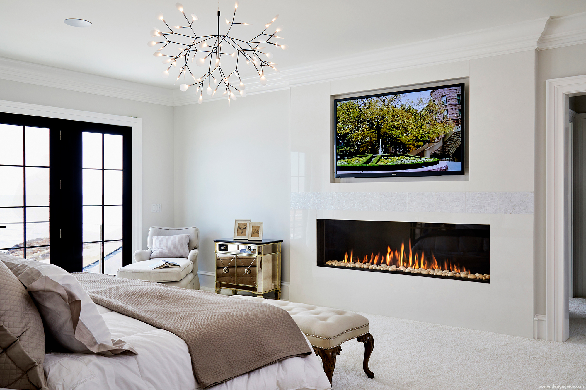 Heat Up Your Interiors With A Contemporary Fireplace | Boston Design Guide within