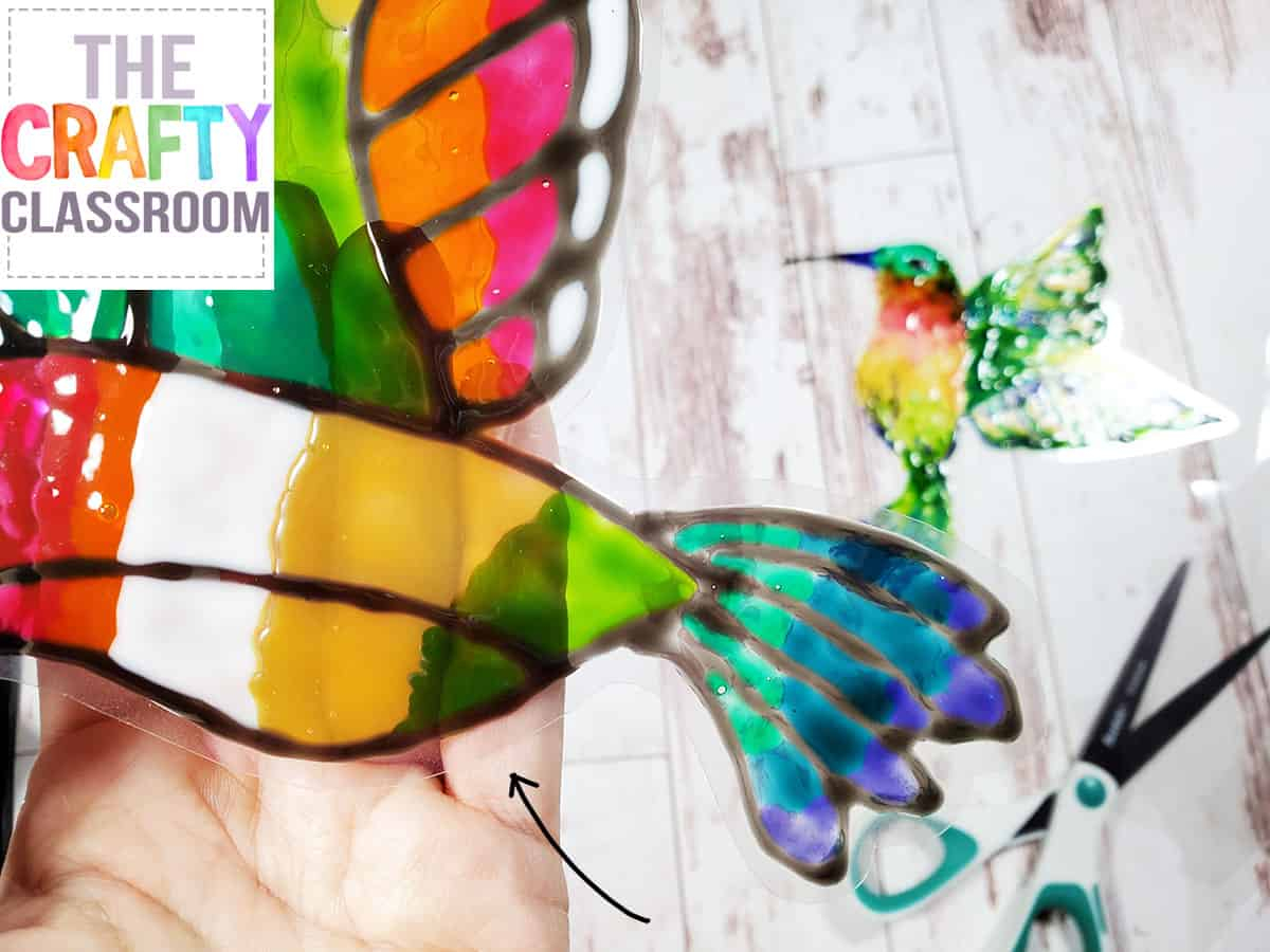 Hummingbird Art Project For Kids - The Crafty Classroom pertaining to From Idea to Installation Crafting Your Own Hummingbird Wall Art Set