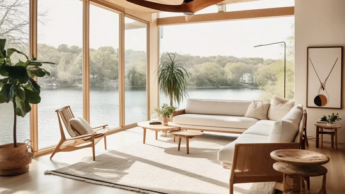 Key Trends For 2024 - A Room By Room Exploration Of Interior inside The Living Room Transformed A Family's Bold Vertical Adventure
