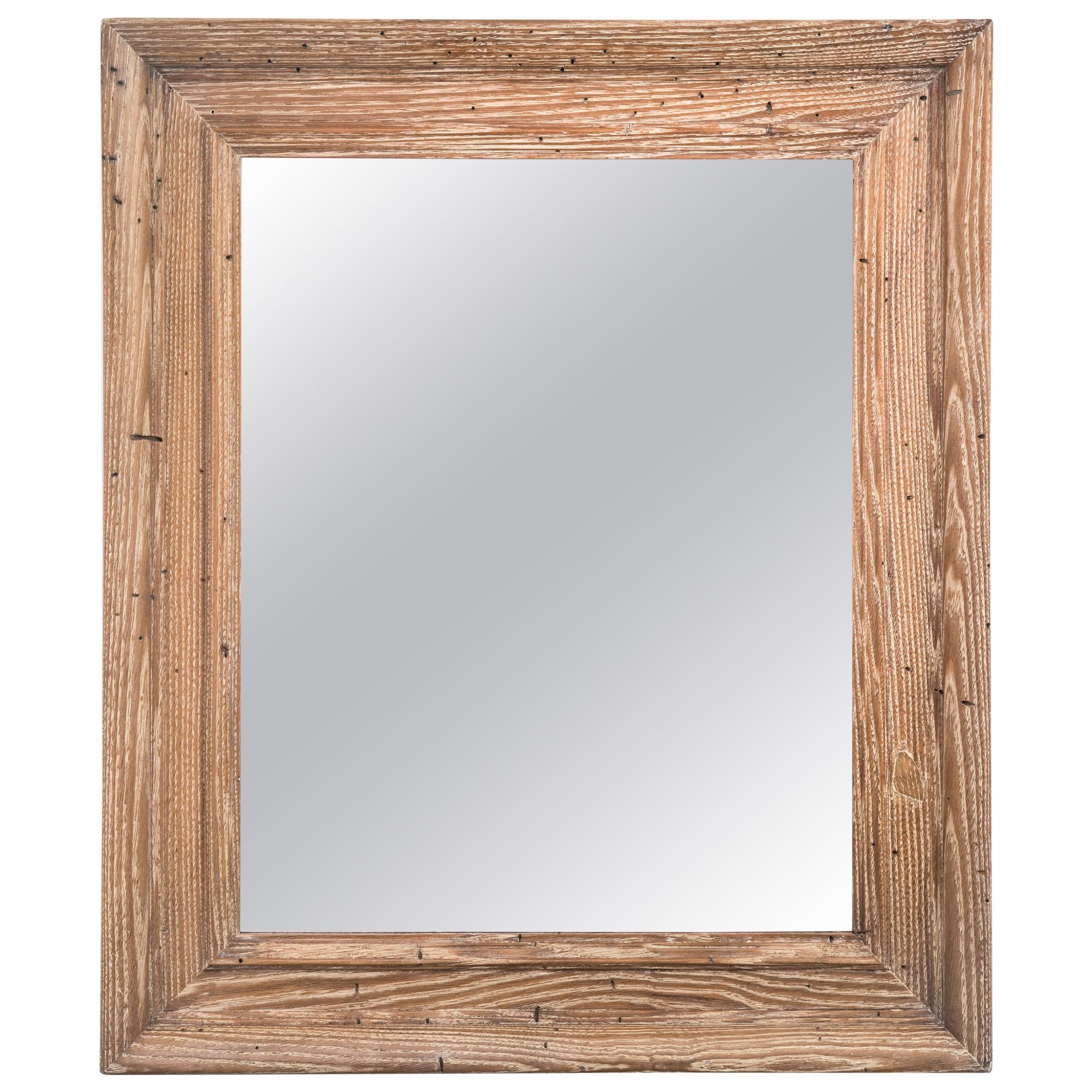 Limed Oak Framed Mirror At 1Stdibs | Limed Oak Mirror, Oak Framed ... pertaining to The Versatility of Washed Oak Mirrors A Design Essential