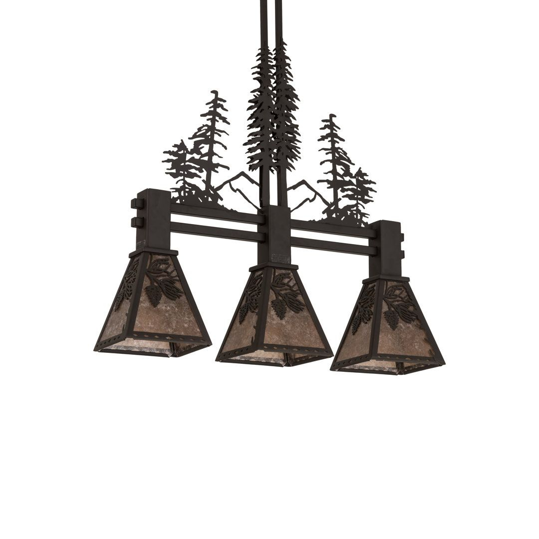 Loon Peak Luminaire Suspendu Linéaire Pour Îlot De Cuisine 3 Lumières ... throughout