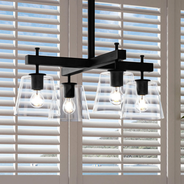 Luxury Traditional Chandelier, Midnight Black - Transitional ... intended for