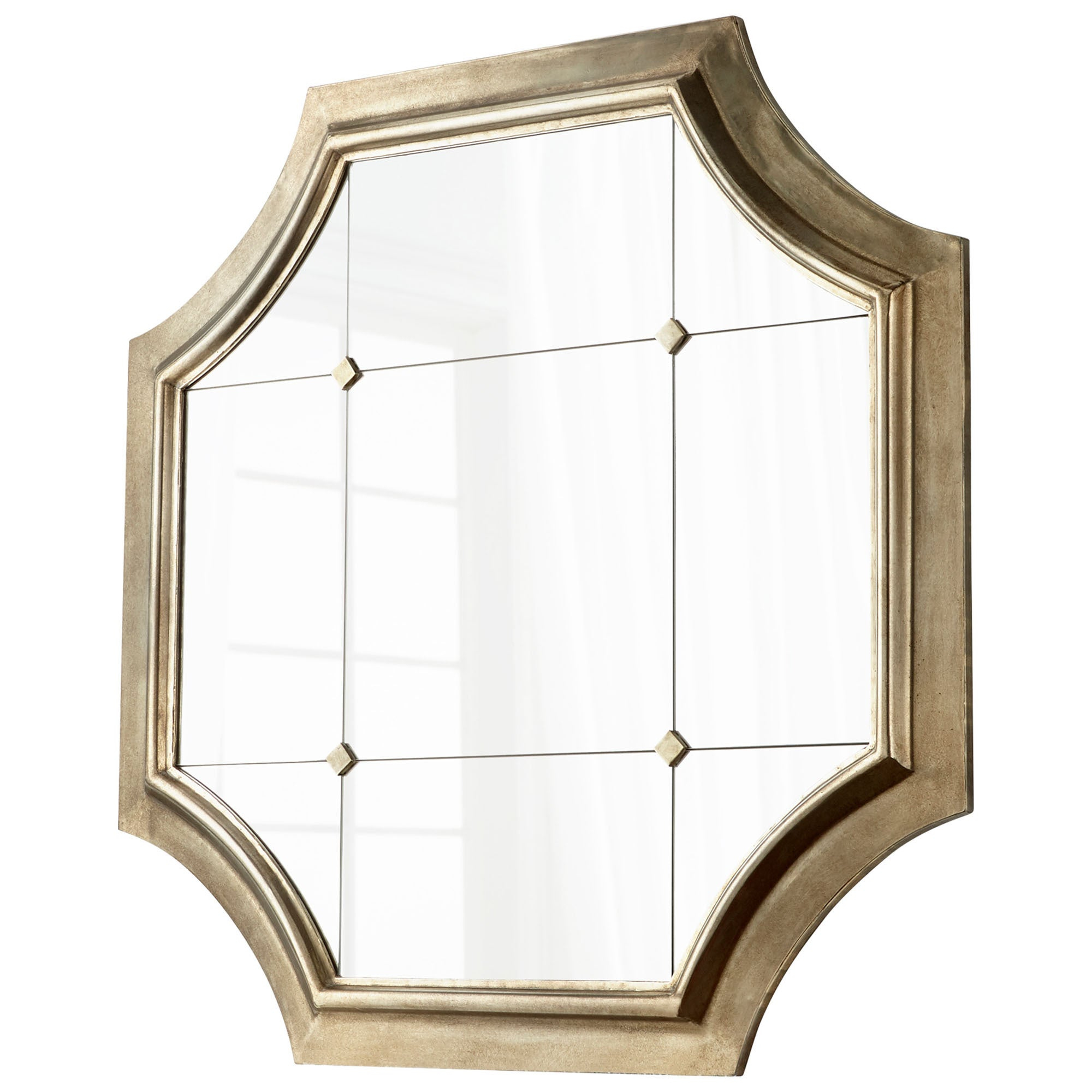 Luz Mirror | Silver - Cyan Design throughout Exploring the Artistry Behind Cyan Design's Turk Mirror