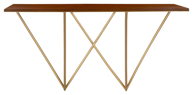 Melita Floating Wall Shelf Console Table, Walnut Brown 32 Inches, 32 ... intended for