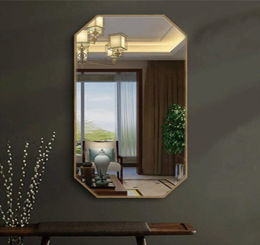 Metal Framed Mirrors | Fgd Glass Solutions inside