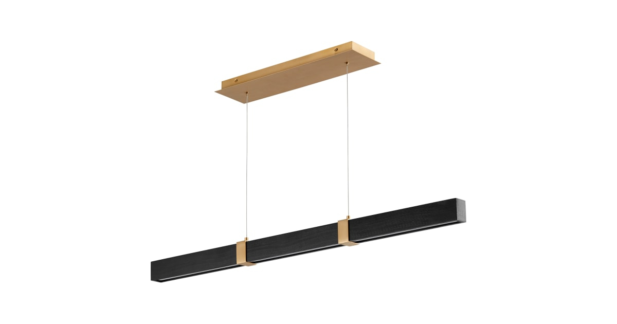 Oxygen Lighting 3-48-1540 Decca 48" Wide Led Linear Chandelier | Build.com with