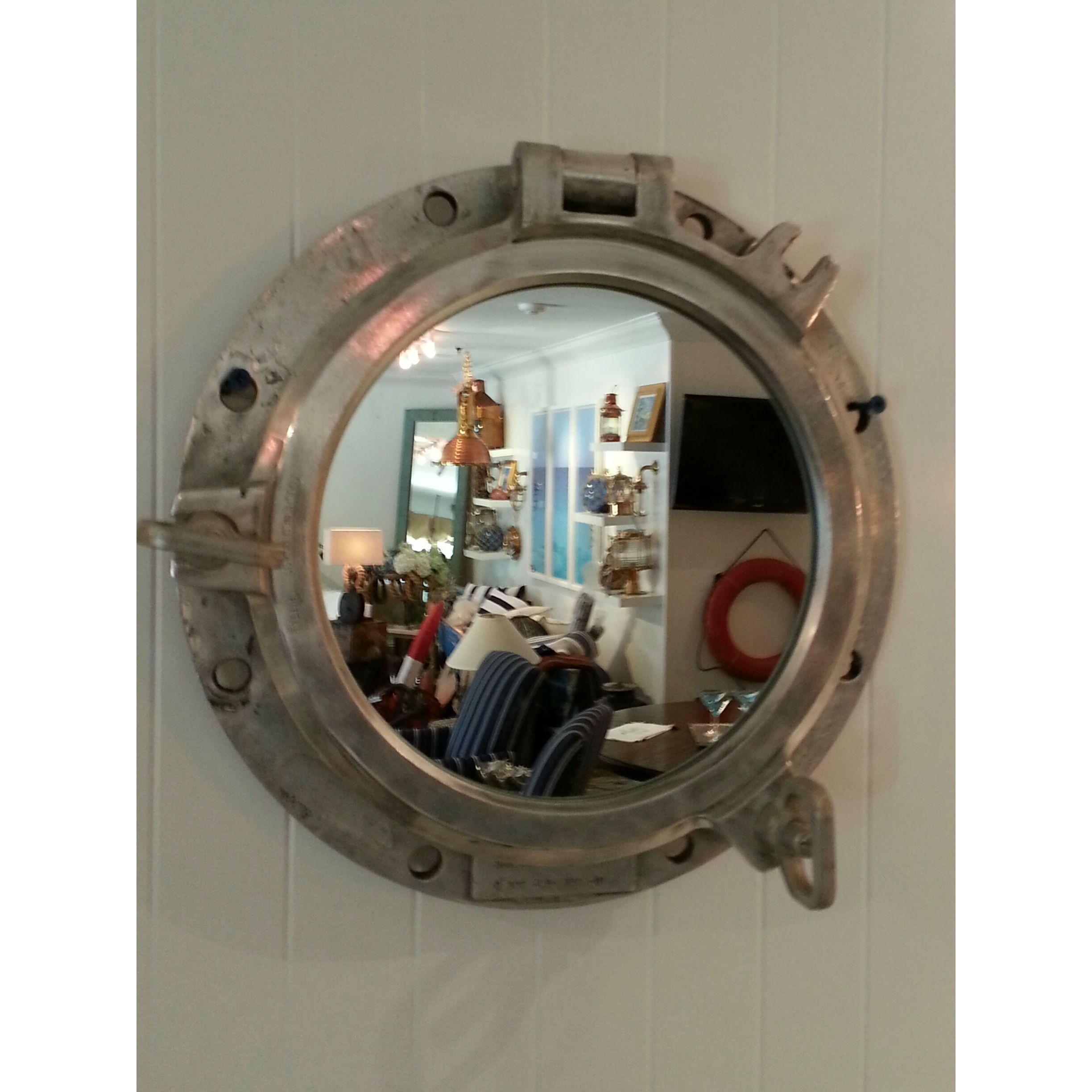 Porthole Mirror From Our Boathouse | Porthole Mirror, Coastal Mirrors ... in