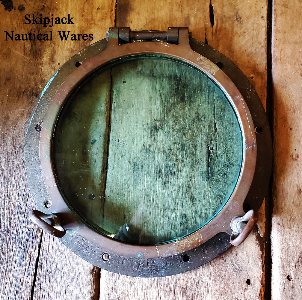 Porthole with From Ship to Shore The Enduring Legacy of the 11.5 Polished Brass Porthole Mirror