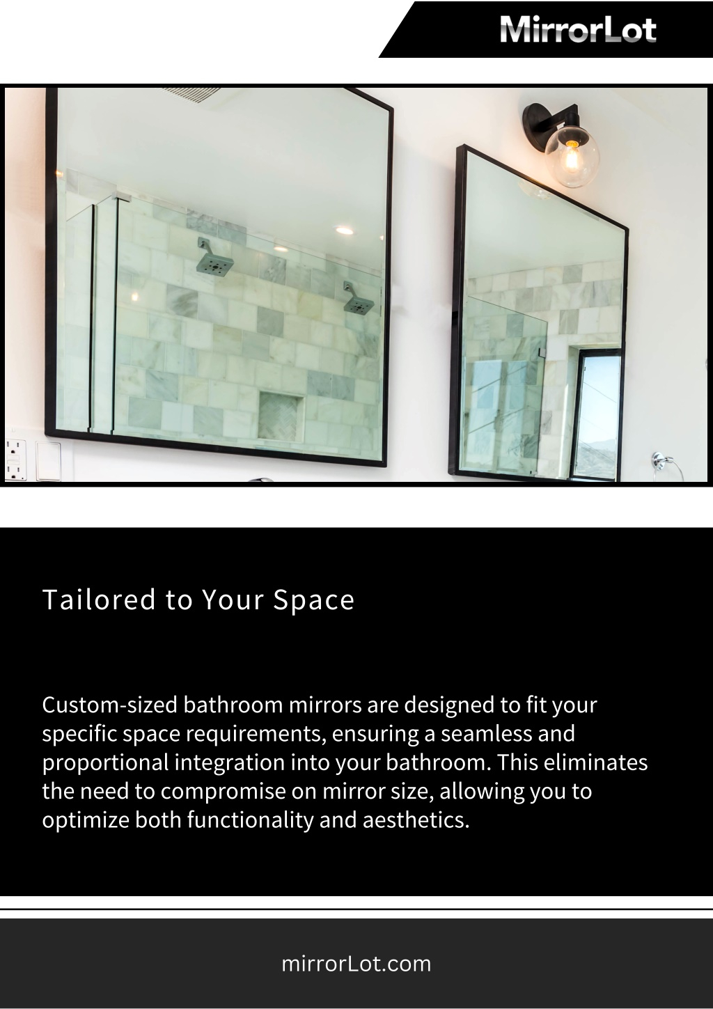 Ppt - Choosing The Perfect Fit For Your Bathroom With Custom Size ... inside Beyond Reflection How a Quality Mirror Transforms Your Bathroom Experience