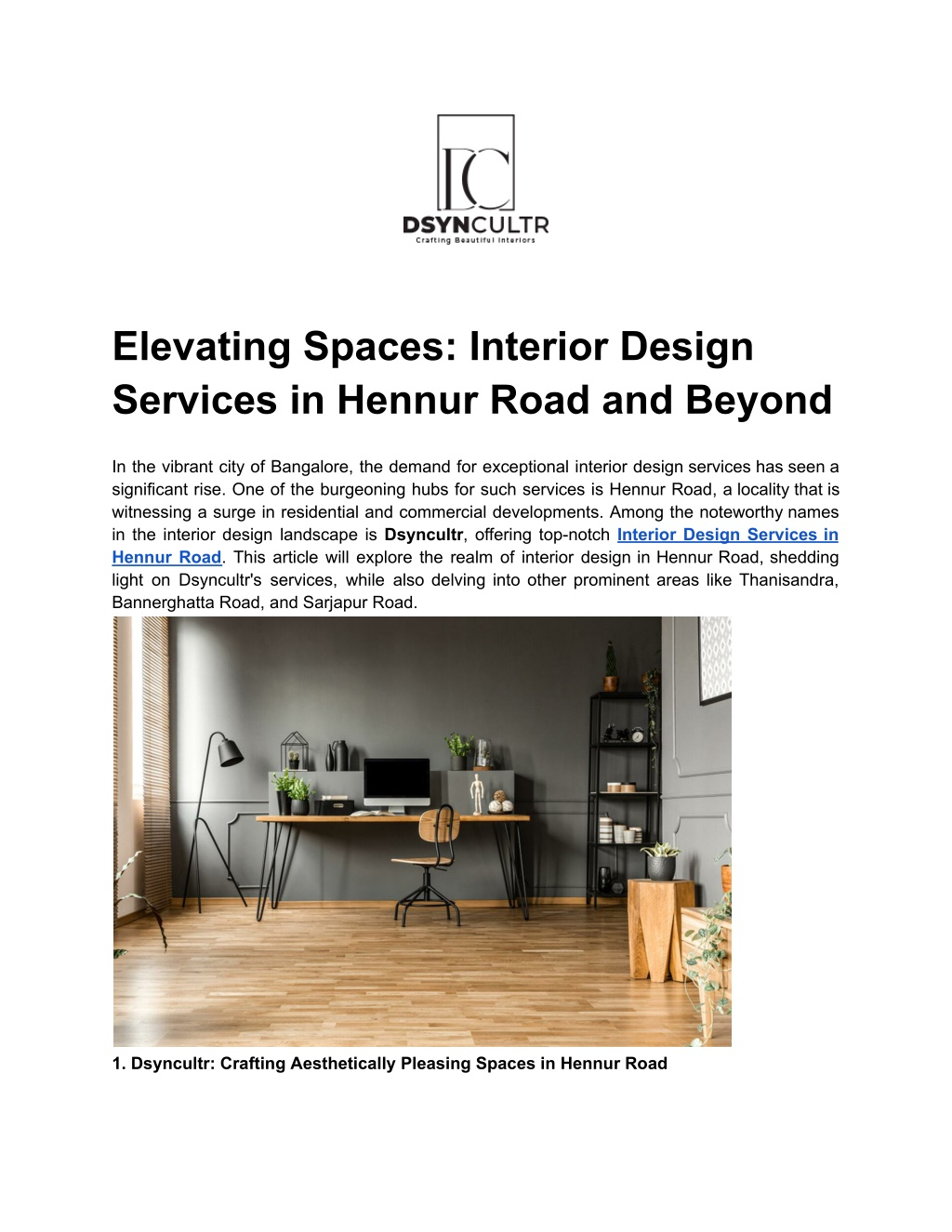 Ppt - Elevating Spaces_ Interior Design Services In Hennur Road And ... throughout Elevating Spaces Understanding Braiden Mirror Design