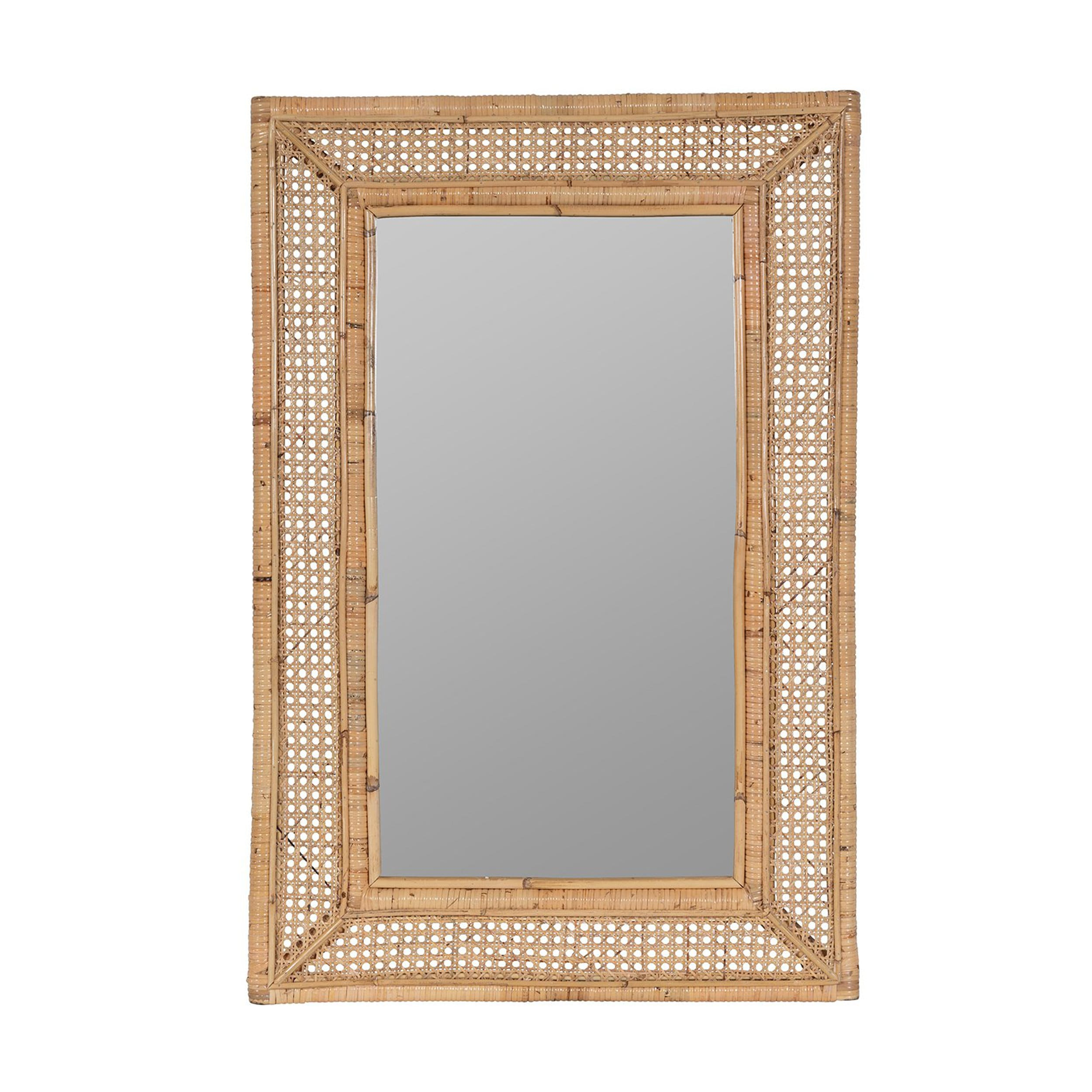 Rattan Mirror Mocka At Travis Poteete Blog with regard to