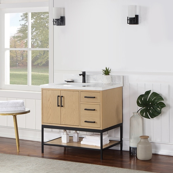 Rita Arch Modern Frameless Bathroom Vanity Mirror - Bed Bath &Amp; Beyond ... intended for