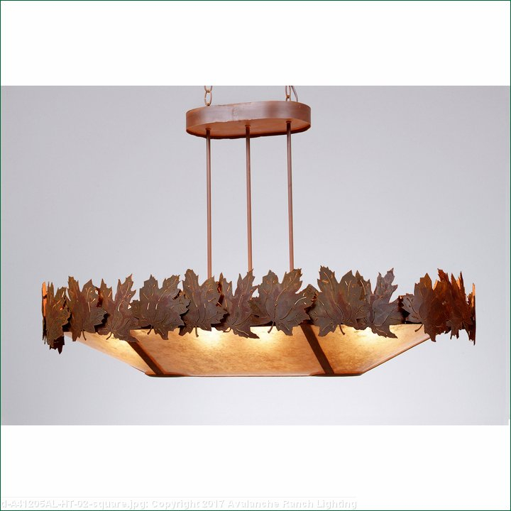 Rustic Chandelier Farmhouse Style | Made In Usa By Avalanche Ranch ... within Creating Ambiance With the 42L Maple Leaf 2 LT Island Pendant