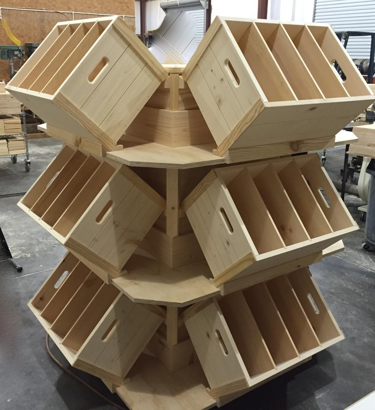 Rustic Wood Retail Store Product Display Fixtures &Amp; Shelving - Branded ... with