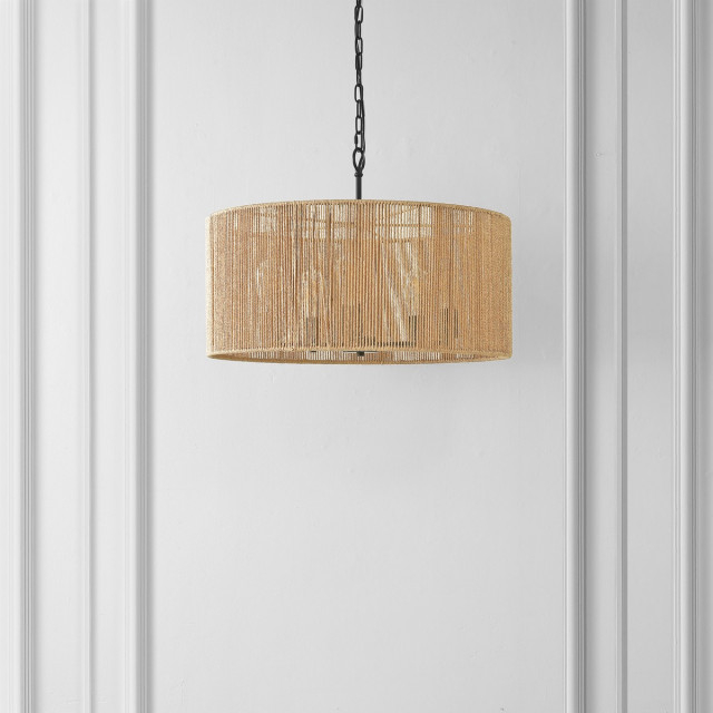Safavieh Rylumi 5Lt 24" Pendant - Beach Style - Pendant Lighting - By ... intended for