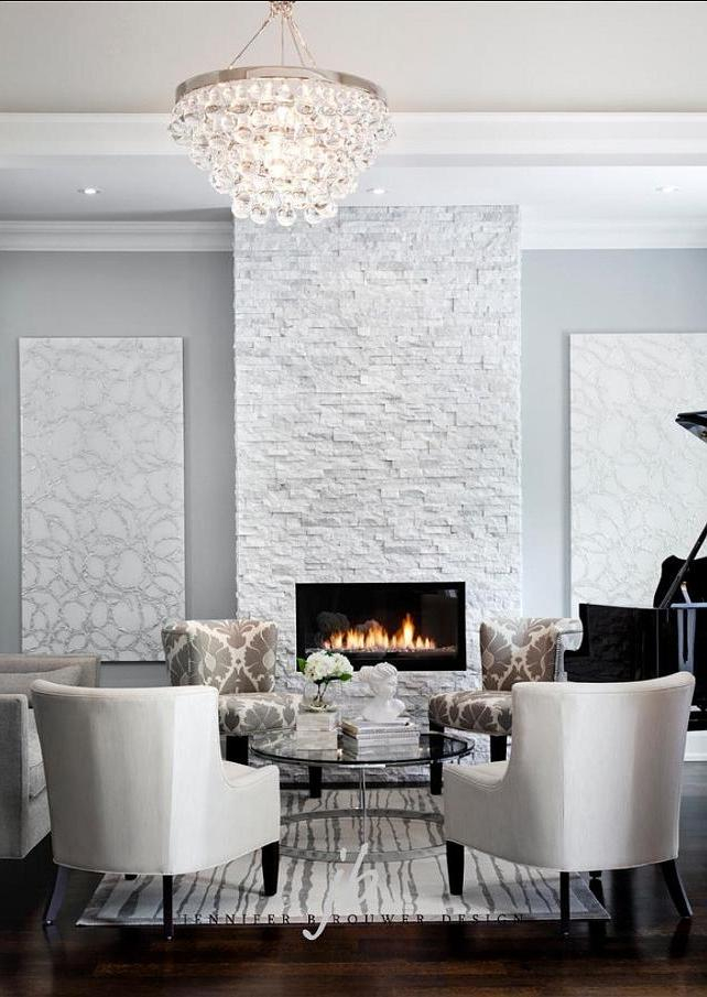 Stacked Stone Fireplaces For A Warm And Modern Look Of The Home - Top ... intended for Designing with Warmth New Approaches to the Fireplace Wall
