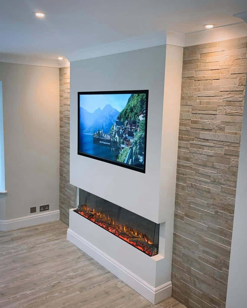 The Top 90 Fireplace Wall Ideas in Designing with Warmth New Approaches to the Fireplace Wall