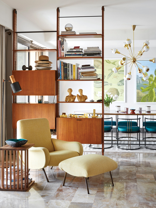 Timeless Elegance - Attitude Interior Design Magazine throughout Bringing Timeless Elegance Home with the Elizabeth Industrial Bookcase