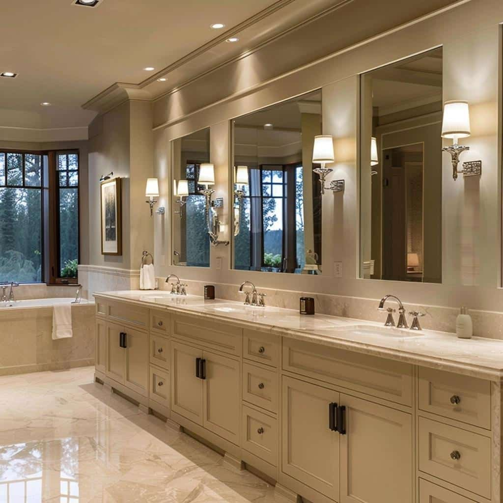 Transform Your Bathroom With These Mirror Lighting Ideas - Módulo21 ... with Beyond Reflection How a Quality Mirror Transforms Your Bathroom Experience