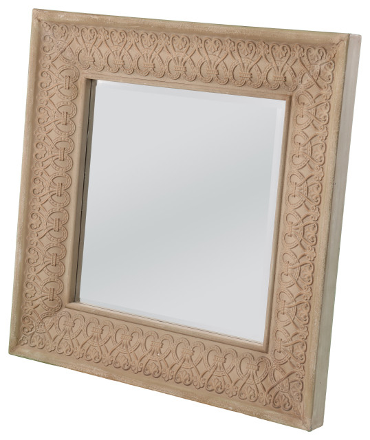 Turvey Decorative Wall Mirror - French Country - Wall Mirrors - By Sei ... regarding How the SEI Furniture Decorative Branches Mirror Elevates Your Space